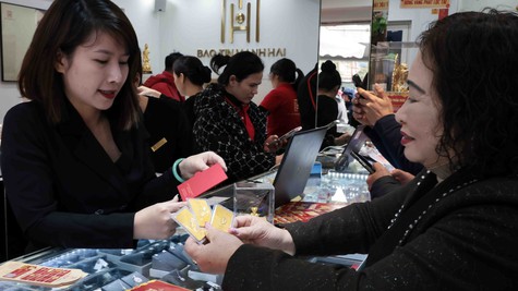 Giá vàng miếng sáng 3/12 tăng 300 nghìn đồng/lượng