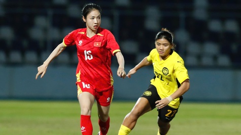 TRỰC TIẾP bóng đá nữ Việt Nam vs Malaysia: Nghỉ giữa hiệp, Việt Nam 4-0 Malaysia