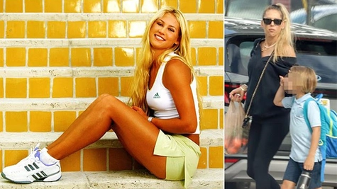 Mỹ nhân quần vợt Kournikova khoe bụng bầu sắp chào đón đứa con thứ 4