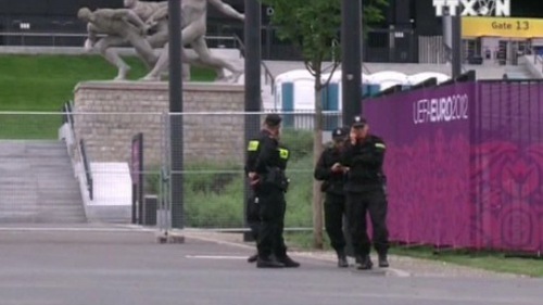 VIDEO: Không khí CĐV trước trận Đức vs Italia