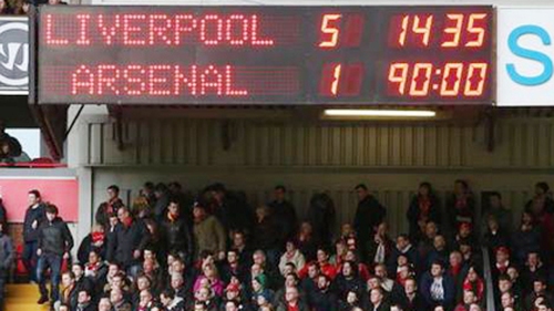 CHÙM ẢNH: Chiến thắng '5 sao' của Liverpool và cơn ác mộng của Arsenal