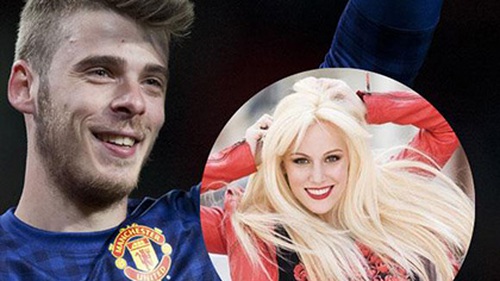 De Gea gửi thông điệp lãng mạn cho bạn gái ca sĩ