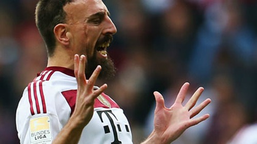 Ribery: 'Quả bóng vàng chỉ là bữa tiệc của Messi và Ronaldo'