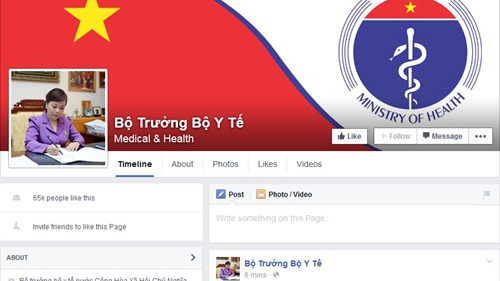 Remote: Facebook của Bộ trưởng