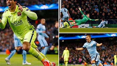 Suarez, Ivanovic, Marcelo... tranh giải bàn thắng đẹp Champions League