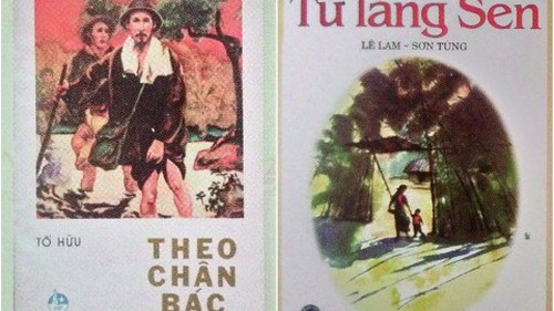 Vẽ Bác Hồ từ văn Sơn Tùng và thơ Tố Hữu