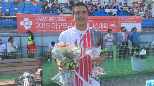 Tay vợt gốc Việt Daniel Nguyễn có danh hiệu đầu tiên trong năm 2015