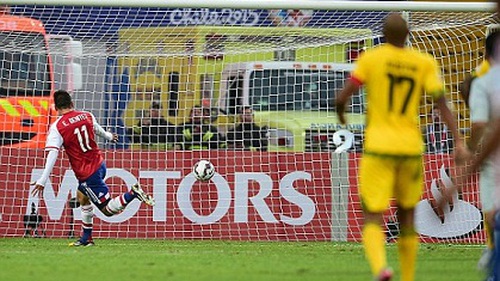 Paraguay 1-0 Jamaica: Thủ môn Jamaica 'biếu' chiến thắng cho đối thủ