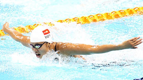 Ánh Viên choáng ngợp vì tình cảm của CĐV