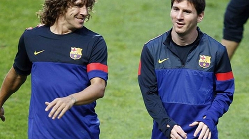 Puyol từng âm mưu cho Messi 'ăn đòn'