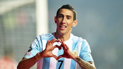 Có một Di Maria đầy hứng khởi