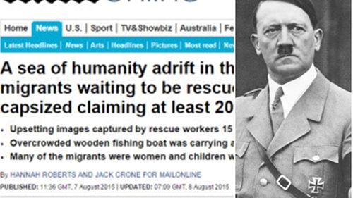 Bình luận kỳ thị chủng tộc trích dẫn lời Hitler trên Daily Mail gây bão