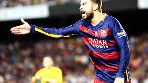 Gerard Pique bị treo giò 4 trận: Nếu chửi, hãy lấy tay che miệng!