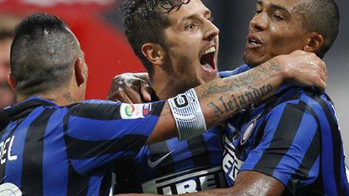Jovetic lập 'siêu phẩm', ghi bàn quyết định ngay trận ra mắt Inter Milan