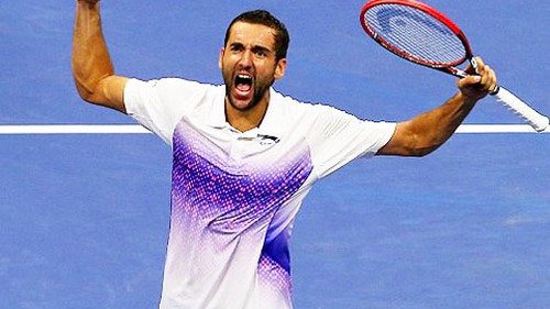 Tứ kết US Open: Marin Cilic hạ Tsonga sau 4 giờ giằng co căng thẳng