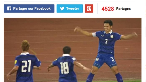 Báo Pháp ca ngợi Thái Lan đá tiki-taka trước Việt Nam