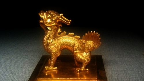 Chiêm ngưỡng linh vật Việt bằng vàng