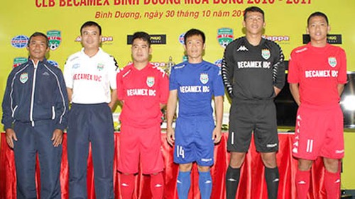 B.Bình Dương nhận 2 tỷ đồng tài trợ từ Kappa