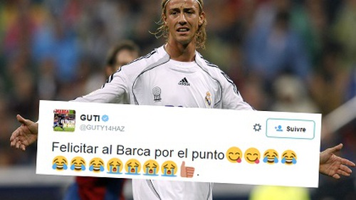 Guti chế nhạo Barca sau trận hòa trước Valencia