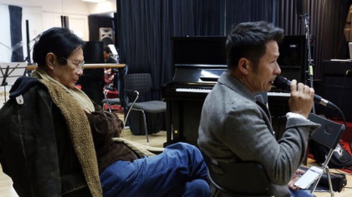 Bằng Kiều về Hà Nội tập live show của 'ông chú' Dương Thụ