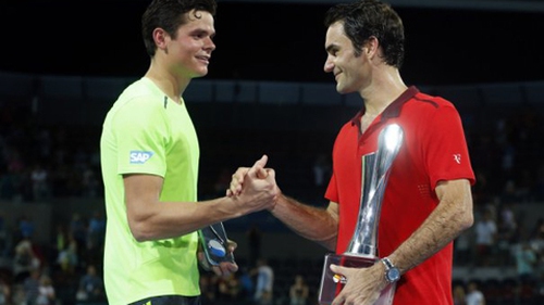 Federer lại đụng Raonic ở chung kết Brisbane International