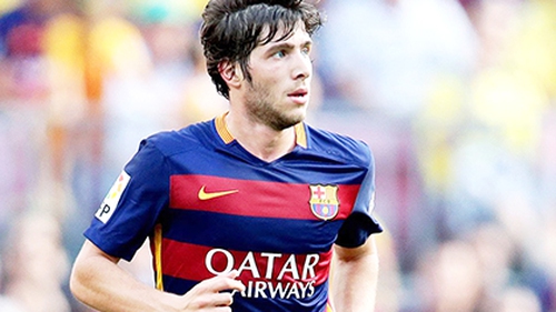 Sergi Roberto đã chơi đến 7 vị trí tại Barca
