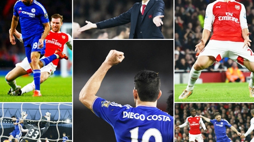 ĐIỂM NHẤN Arsenal 0-1 Chelsea: Arsenal nhớ Coquelin. Costa là khắc tinh mới của 'Pháo thủ'