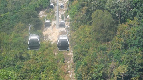 Khai trương tuyến cáp treo núi Chứa Chan (Đồng Nai)