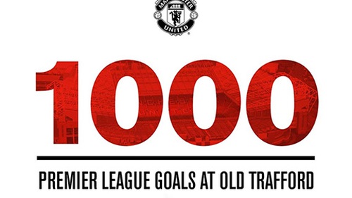 ĐỒ HỌA đẹp lung linh về 1.000 bàn Premier League của Man United tại Old Trafford