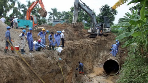 Đề xuất dừng ký hợp đồng đường ống Sông Đà 2 với nhà thầu Trung Quốc