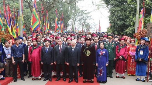 Giỗ tổ Hùng Vương: hàng triệu tấm lòng một dạ tri ân