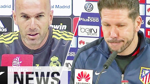 HỌ ĐÃ NÓI, Zidane: 'Cơ hội chia đều cho cả 2', Simeone: 'Thành bại nằm ở tuyến giữa'