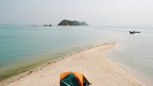 Đi bộ trên biển Điệp Sơn