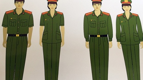 Công an thay trang phục mới từ 6/6
