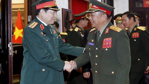 Tăng cường hợp tác quốc phòng giữa hai nước Việt Nam-Lào