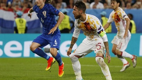 Tây Ban Nha mờ nhạt trước Croatia