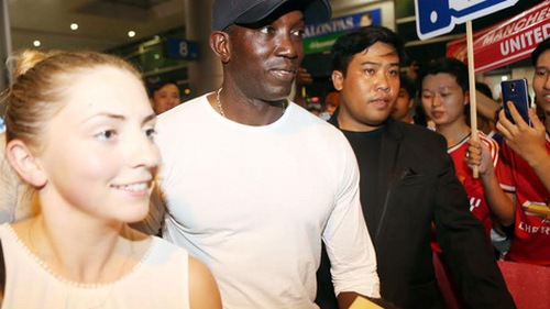 Dwight Yorke khuấy động không khí bóng đá tại TP.HCM