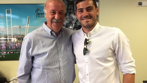 Vicente del Bosque đã dàn hòa với Casillas sau sự cố ở EURO 2016