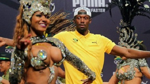 Olympic 2016: Usain Bolt nhảy cùng vũ công Samba nóng bỏng