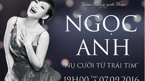 Ngọc Anh làm show để kiếm 250 triệu đồng làm từ thiện