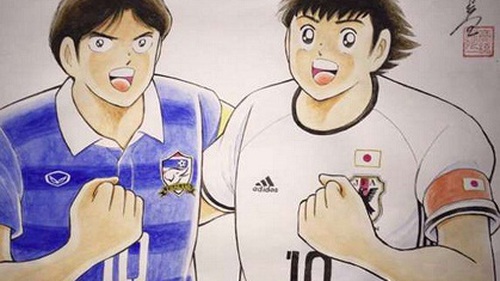 Tác giả Captain Tsubasa 'tiếp lửa' cho trận chiến Thái Lan - Nhật Bản