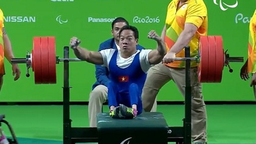 Lê Văn Công và dấu ấn ở Paralympic