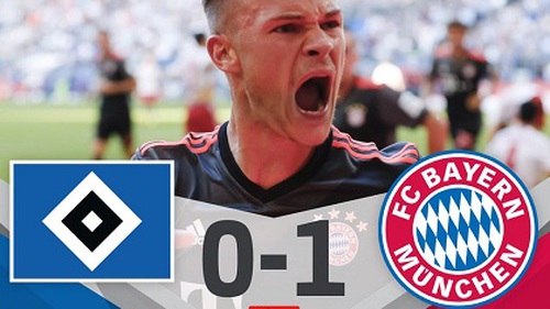 Hamburg 0-1 Bayern Munich: Sút mãi mới vào, Bayern vất vả duy trì mạch toàn thắng