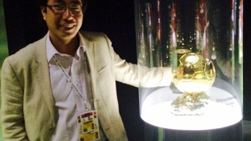 Nhà báo Trương Anh Ngọc chính thức đại diện cho Việt Nam bầu chọn Quả bóng vàng 2016