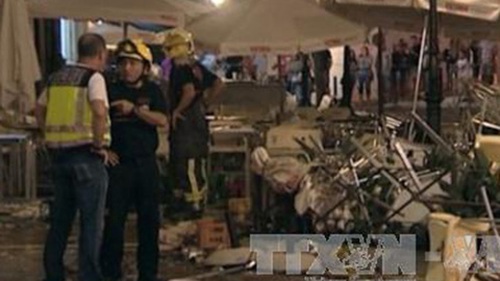 Nổ bình gas tại hội chợ Tây Ban Nha, 77 người bị thương