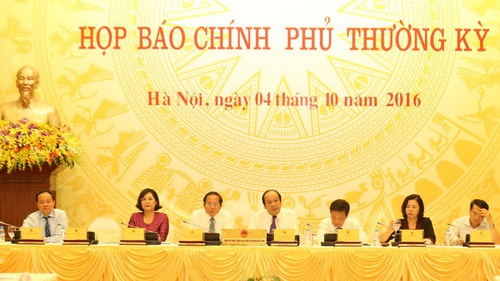 Họp báo Chính phủ: giải đáp hàng loạt vấn đề 'nóng'