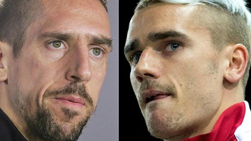Ribery chê Griezmann vẫn chưa đến đẳng cấp thế giới