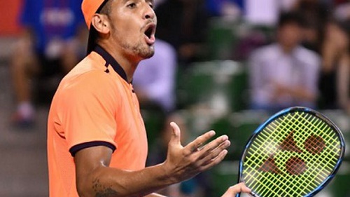 Kyrgios hành động như một đứa trẻ