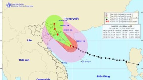 Cập nhật tin thời tiết chiều - tối 18/10: Vịnh Bắc Bộ biển động dữ dội, sóng cao 3-5m