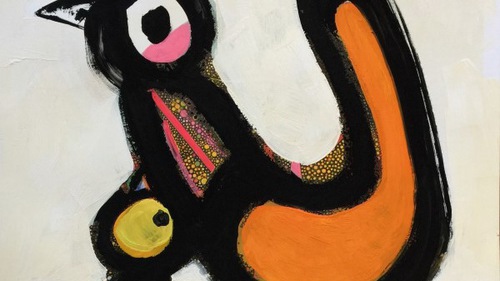 Thế giới kỳ lạ trong tranh vẽ gà của họa sĩ Thành Chương